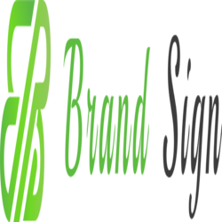 Brand sign